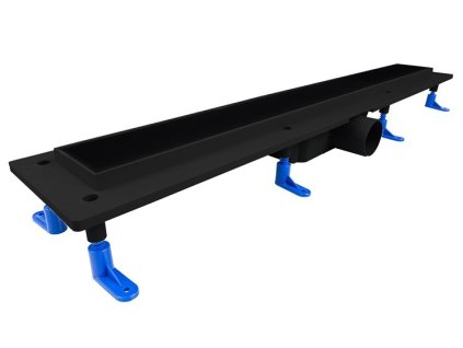 29112 odtokovy zlab standardline black 2v1 vlozeni dlazby