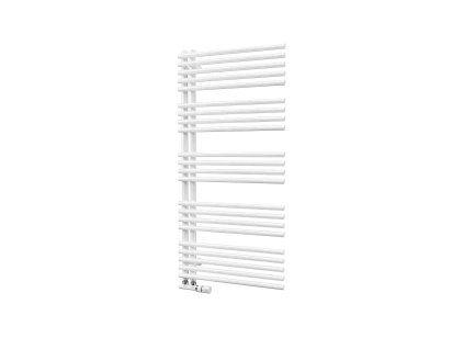 Isan Calypso 982 x 500 mm koupelnový radiátor bílý