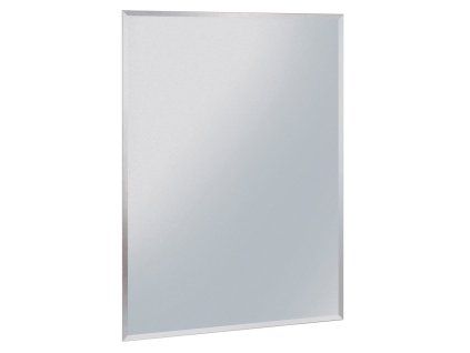 Aqualine zrcadlo s fazetou 60 x 100 cm bez osvětlení CU free bez mědi 22532