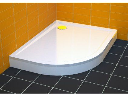 1706 predni panel ke sprchove vanicce ctvrtkruhove 120 x 90 cm
