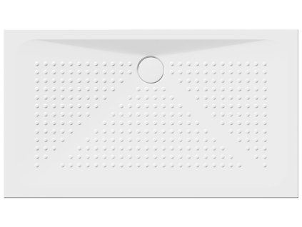 GSI Extra Flat obdélníková sprchová vanička 140 x 80 x 4 cm keramika bílá ExtraGlaze 47140811