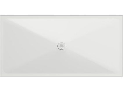 GSI Extra Flat obdélníková sprchová vanička 200 x 100 x 2 cm keramika bílá mat 46201009