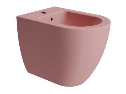 GSI Pura Big bidet stojící 36 x 55 cm keramika blush mat růžová 8872124