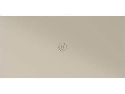 GSI Extra Flat obdélníková sprchová vanička 180 x 90 x 2 cm keramika creta mat béžová 46180908