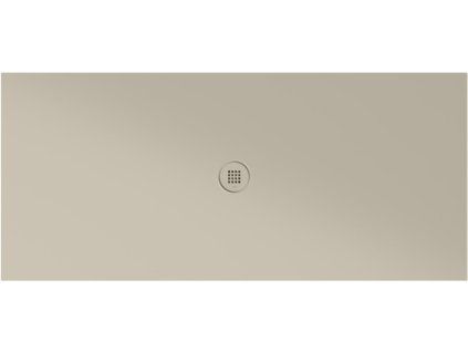 GSI Extra Flat obdélníková sprchová vanička 180 x 80 x 2 cm keramika creta mat béžová 46180808