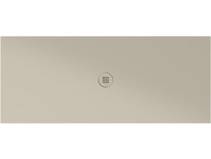 GSI Extra Flat obdélníková sprchová vanička 170 x 70 x 2 cm keramika creta mat béžová 46170708