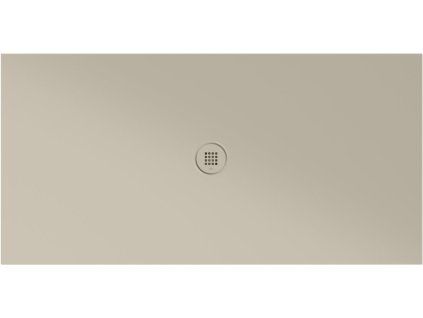 GSI Extra Flat obdélníková sprchová vanička 160 x 80 x 2 cm keramika creta mat béžová 46160808