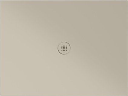 GSI Extra Flat obdélníková sprchová vanička 120 x 90 x 2 cm keramika creta mat béžová 46120908