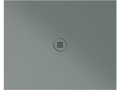 GSI Extra Flat obdélníková sprchová vanička 100 x 80 x 2 cm keramika agave mat zelená 46100804