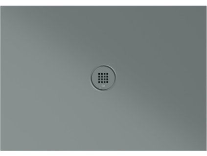GSI Extra Flat obdélníková sprchová vanička 100 x 70 x 2 cm keramika agave mat zelená 46100704