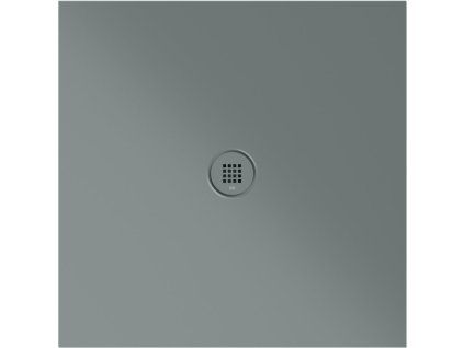 GSI Extra Flat čtvercová sprchová vanička 90 x 90 x 2 cm keramika agave mat zelená 46090904