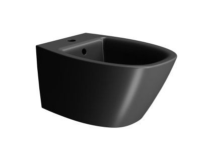GSI Modo bidet závěsný 37 x 54 cm keramika černá mat 8465126