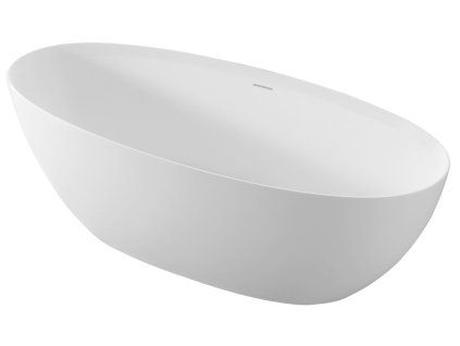 Polysan Noya vana volně stojící 170 x 76 cm rockstone bílá mat 92330