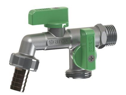Arco zahradní ventil Nano se dvěma vývody anticalc 1/2"x3/4"x3/4" 00472
