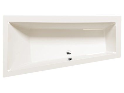 Polysan Andra L asymetrická vana 170 x 90 x 45 cm levá akrylát ivory béžová 81111.40