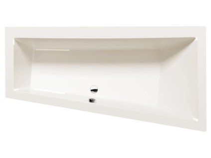 Polysan Andra R asymetrická vana 180 x 90 x 45 cm pravá akrylát ivory béžová 78771.40