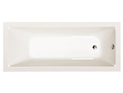 Polysan Noemi obdélníková vana 170 x 70 x 39 cm akrylát ivory béžová 71708.40