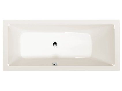 Polysan Mimoa obdélníková vana 170 x 80 x 39 cm akrylát ivory béžová 71713.40