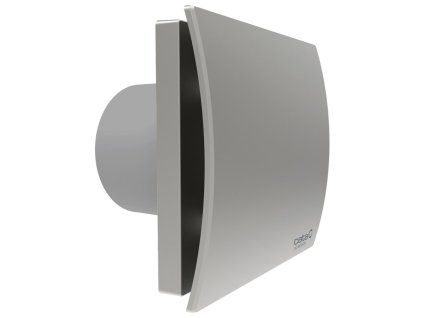 Cata SILENTIS UC T 10 koupelnový ventilátor axiální s časovačem 8W potrubí 100 mm stříbrná 01221100