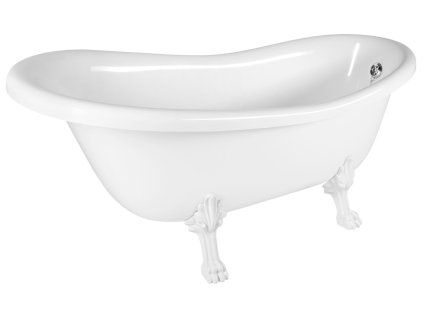 Polysan RETRO vana volně stojící 168 x 76,2 x 70 cm nohy bílé litý mramor bílá 43348