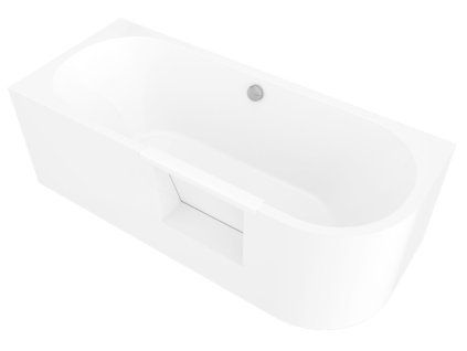 Polysan PORTAS L asymetrická vana s dvířky 170 x 75 x 60 cm levá akrylát bílá 75531