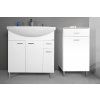Aqualine ZOJA / KERAMIA FRESH 51310 spodní skříňka s košem 78 cm bílá