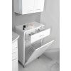 Aqualine ZOJA / KERAMIA FRESH 51310 spodní skříňka s košem 78 cm bílá