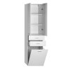 Aqualine ZOJA / KERAMIA FRESH 51293 vysoká skříňka 184 cm bílá