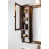 Sapho Retro 1700 skříňka k zrcadlu 25 x 115 cm buk levá