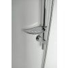 Aqualine Sunra 11444 posuvný držák sprchy s mýdlenkou 600 mm chrom