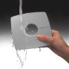 Cata X-MART 12H 01054000 koupelnový ventilátor axiální s automatem nerez