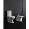 Kerasan Waldorf wc kombi mísa 40 x 42 x 68 cm spodní/zadní odpad keramika bílá 411701