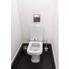 Kerasan WALDORF 418801  WC sedátko Soft Close polyester bílá/chrom