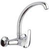 Aqualine Kasiopea 1107-13 dřezová baterie nástěnná 150 mm páková