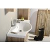 Aqualine KERAMIA FRESH umyvadlová skříňka 74,5 x 74 x 34,7 cm dub platin 50083