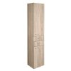 Aqualine ZOJA/KERAMIA FRESH skříňka vysoká 35x184x29cm levá dub platin 51222