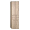 Aqualine ZOJA/KERAMIA FRESH skříňka vysoká se zásuvkami 50x184x29cm dub platin 51296
