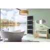 Isan Atria 1520 x 550 mm koupelnový radiátor bílý