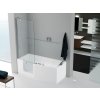 Santech IRIS 180 x 80 cm SAIRI180P vana s dvířky akrylátová pravá