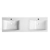 Sapho Luciola 50154 dvojumyvadlo 150 x 50 cm litý mramor