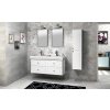 Sapho GSI Classic 8725111 keramické dvojumyvadlo 125 x 54 cm bílé