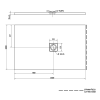 Polysan FLEXIA 160 x 100 x 3,5 cm 72920 sprchová vanička s možností úpravy rozměru