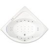 545 masazni vana 150 x 150 cm gaia flat bily prisavka