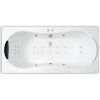 911 1 masazni vana 180 x 80 cm krona flat cerny prisavka