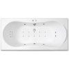 911 1 viriva vana krona flat 180 x 80 cm 4 velke masazni trysky 8 malych masaznich trysek 10 air trysek 1 led osvetleni
