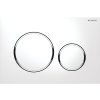 Geberit Sigma 20 115.882.KJ.1 ovládací tlačítko bílá / pochromovaná lesklá / bílá