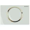 Geberit Sigma 10 115.758.KK.5 ovládací tlačítko bílá / pozlacená / bílá