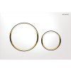 Geberit Sigma 20 115.882.KK.1 ovládací tlačítko bílá / pozlacená / bílá