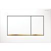 Geberit Sigma 30 115.883.KK.1 ovládací tlačítko bílá / pozlacená / bílá