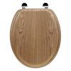 Aqualine 1705-10 WC sedátko HDF dub